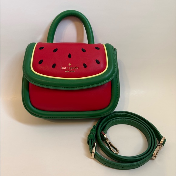 Kate Spade Watermelon Mini Bag in Red and Green - Picture 1 of 9